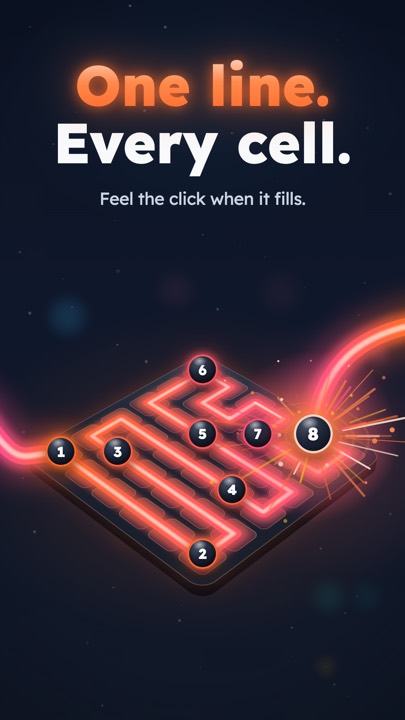 Zip puzzle gameplay screenshot