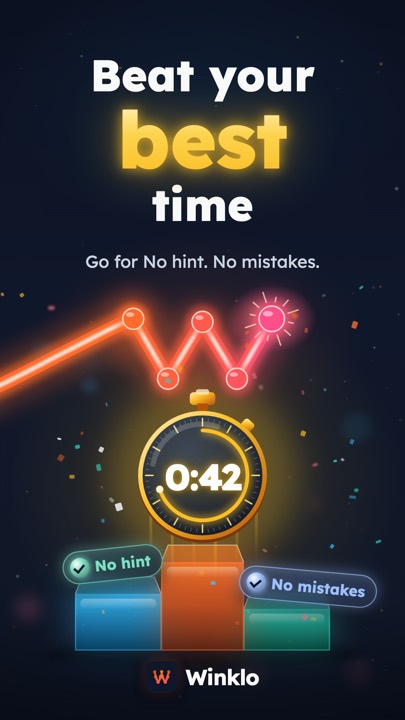 Best time and leaderboard screenshot